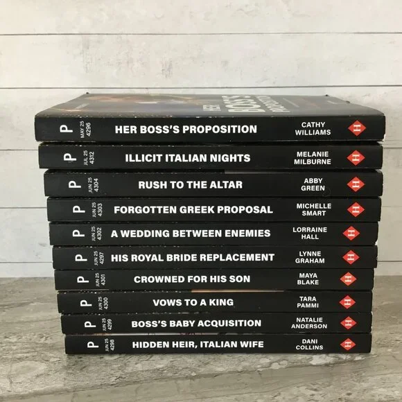 Harlequin Presents Romance Novels Lot Of 10 Mixed Authors Paperback Books 2025 - Picture 1 of 11